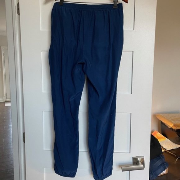 Amanda Upricard Silk Track Pants Size Small - Picture 7 of 7